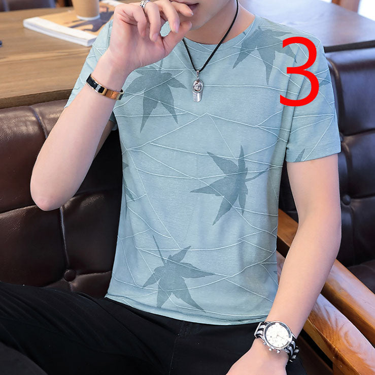 13022-Casual short sleeves, fashionable clothes