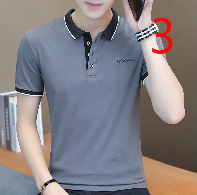 2165- Fashionable short sleeved, casual men's luxury clothing