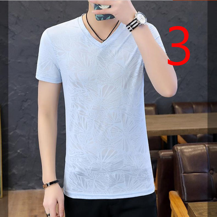 13053-Casual short sleeves, fashionable clothes