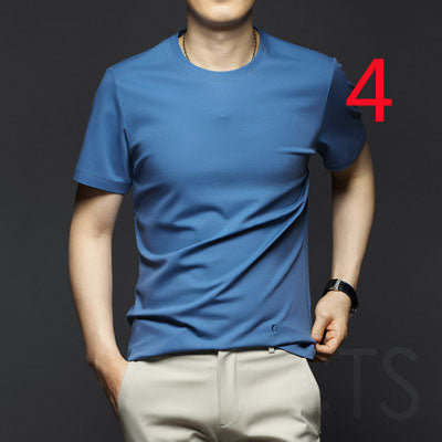 2156- Fashionable short sleeved, casual men's luxury clothing