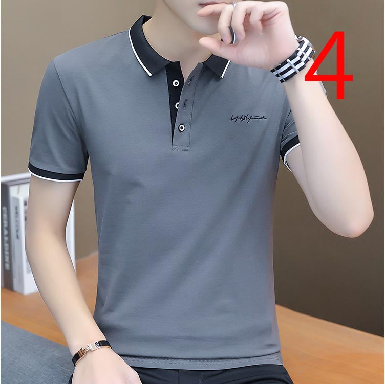 2165- Fashionable short sleeved, casual men's luxury clothing