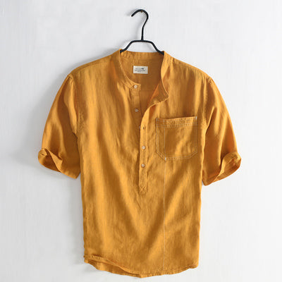 2029- Fashionable short sleeved, casual men's luxury clothing