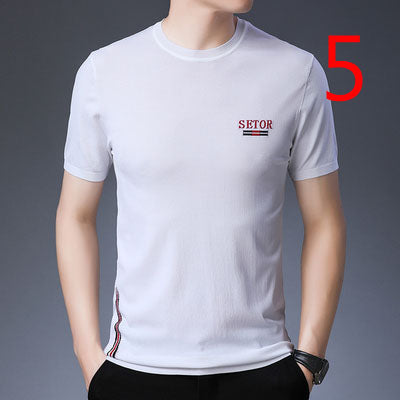 7602-Casual short sleeves, fashionable clothes