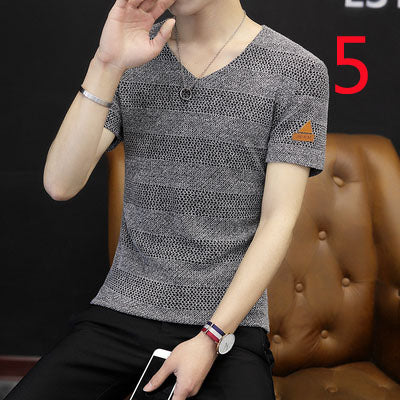 2147- Fashionable short sleeved, casual men's luxury clothing