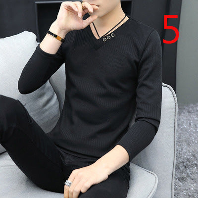 2175- Fashionable short sleeved, casual men's luxury clothing