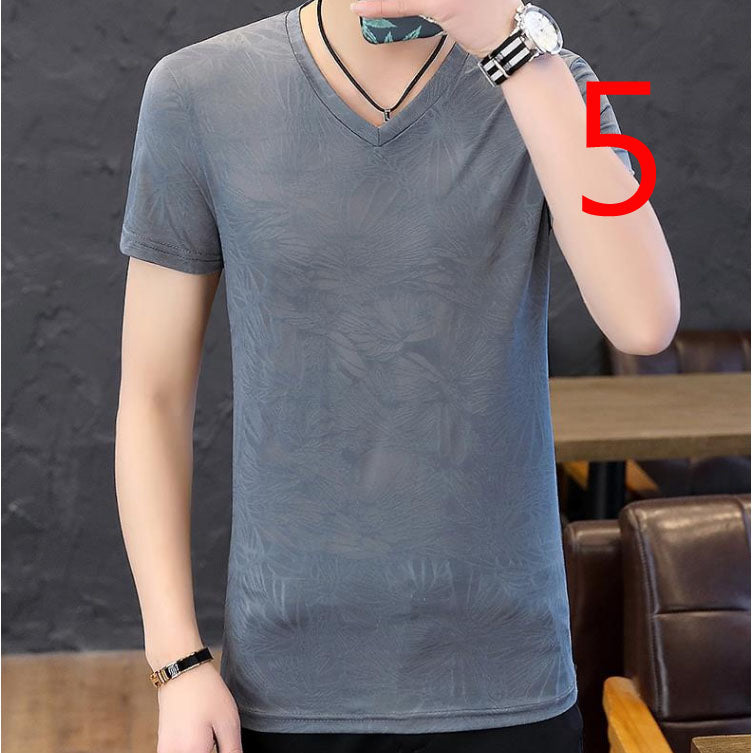 13053-Casual short sleeves, fashionable clothes