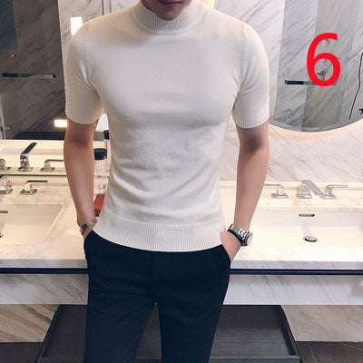 2147- Fashionable short sleeved, casual men's luxury clothing