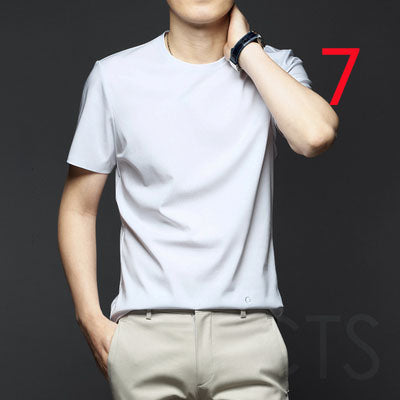 2122- Fashionable short sleeved, casual men's luxury clothing