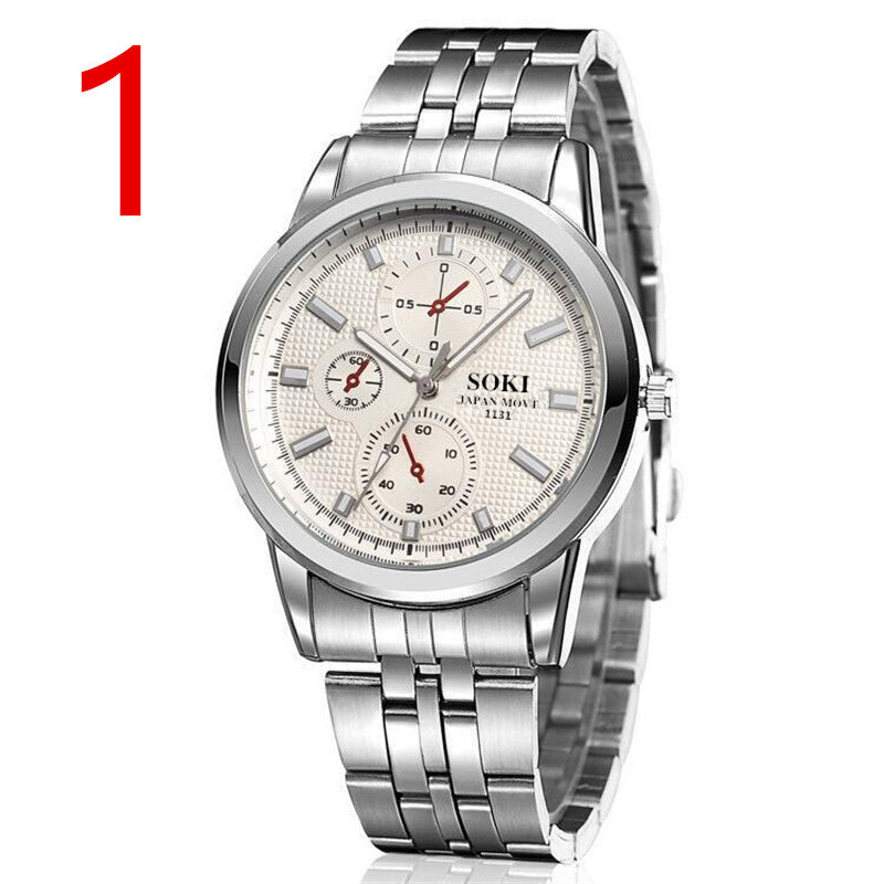 6824-Classic luxury leisure watch, stylish atmospheric watch