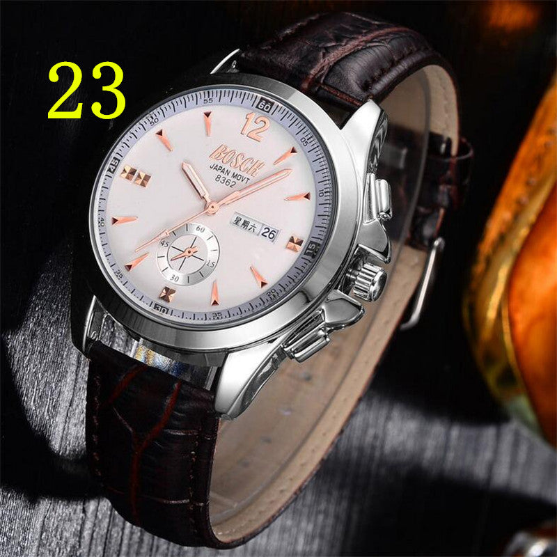 13828- Classic luxury leisure watch, stylish atmospheric watch