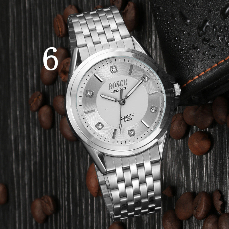 6509- Classic luxury watch, fashion casual watch