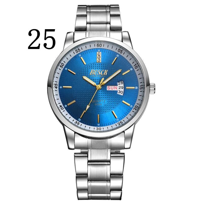 11424- Classic luxury leisure watch, stylish atmospheric watch