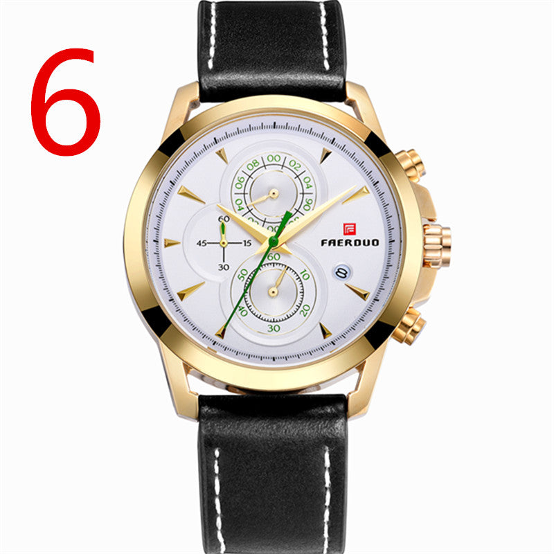 3187-Luxury leisure watch, fashion classic watch