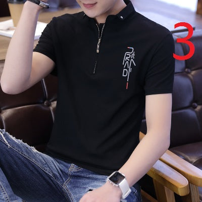 2119- Fashionable short sleeved, casual men's luxury clothing